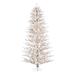 Vickerman 693186 - 5.5' x 38" Artificial Flocked Slim Pistol 800 Warm White LED Lights Christmas Tree (K226056LED)