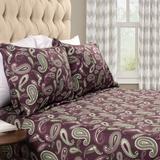 Superior Vintage Floral Paisley Flannel Cotton Bedding Sheet