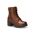 Women's Brynn Lace Up Boot by Eastland in Tan (Size 7 1/2 M)