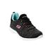 Plus Size Women's The Summits Quick Getaway Slip On Sneaker by Skechers in Black Medium (Size 8 1/2 M)