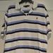 Polo By Ralph Lauren Shirts | Men's Polo Ralph Lauren Pique Short Sleeve Polo Shirt - Xl White Striped | Color: Blue/White | Size: Xl