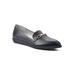 Women's Maria Casual Flat by Cliffs in Black Smooth (Size 7 M)