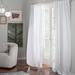 Joss & Main Solano 100% Linen Light Filtering Hidden Tab Top Curtain Panel in White | 108 H x 50 W in | Wayfair 1ABBB75FB7DC4FF280E02D9E6BB43FFA