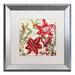 Trademark Fine Art 'Christmas in Paris I' Framed Graphic Art Canvas | 16 H x 16 W x 0.5 D in | Wayfair ALI4763-W1616MF