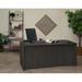 Regency Legacy Office Desk w/ Double Full Pedestal Wood in Brown/Gray | 29 H x 66 W x 30 D in | Wayfair LDPF6630AG