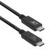 ACT USB 4 Kabel Type C, Thunderbolt 3 Kabel, 20Gbps USB C Monitor Kabel, 5K oder Dual 4K@60Hz Video für Monitor, EPR 240W Laden, 1 Meter, USB-IF Zertifiziert – AC7431