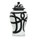 Lark Manor™ Arame Urns & Jars Ceramic in Black/White | 15 H x 8 W x 8 D in | Wayfair 7CB4DE37B5E14E3A920ABC78C76FFA1F