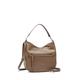 Schultertasche COLLEZIONE ALESSANDRO "Softy" Gr. B/H/T: 34 cm x 30 cm x 9 cm one size, grau (taupe) Damen Taschen Handtaschen