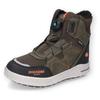 Winterboots DOCKERS BY GERLI, Kinder, Gr. 33, grün (khaki, kombiniert), Nubuklederimitat, Textil, sportlich, Schuhe, Freizeitstiefel mit wasserabweisendem DOCK-Tex
