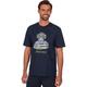 T-Shirt TRIGEMA "TRIGEMA mit großem Affen-Aufdruck" Gr. 5XL, blau (navy) Herren Shirts T-Shirts