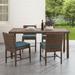 Crosley Bradenton 5Pc Outdoor Wicker Dining Set