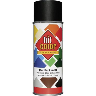 belton Hitcolor Lackspray 400 ml tiefschwarz matt Sprühlack Spraylack Buntlack Image