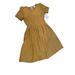 Lularoe Dresses | L Lularoe New Amelia Pleated Dress Amazing Deep Mustard Fall Perfect Large | Color: Gold | Size: L