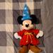 Disney Toys | Disney Fantasia Plush Mickey Mouse 23” Sorcerer Magic Wizard | Color: Blue/Red | Size: 23"