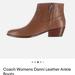 Coach Shoes | Coach Dannie Leather Booties- Saddle Color | Color: Brown | Size: 9.5
