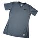 Nike Tops | Nike Pro Sz S (4-6) Gray Short Sleeve Top | Color: Gray | Size: S