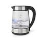 Ex-Pro Smart Electric Kettle, 2.2KW Variable Temperature Control, 1.7L Fast Boil 2200W, Keep Warm Function, Cordless 360° Base, App & Voice Control