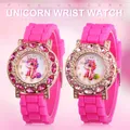 UTHAI CQ19 enfants montres à Quartz pour filles dessin animé bête cheval enfants bracelet en