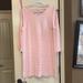 J. Crew Dresses | J. Crew Sweater Dress Nwt | Color: Cream/Red | Size: L