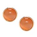 Kate Spade Jewelry | Kate Spade Forever Gems Circle Stone Earrings | Color: Gold/Orange | Size: Os