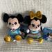 Disney Other | Brand New Disney Parks Wdw 50th Mickey And Minnie Wishables Completer Pl | Color: Blue/Gold | Size: Os