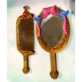 Disney Toys | Disney Vintage 90s Cinderella Blue Birds & Ribbon Hand Mirror & Jaq Mouse Comb | Color: Gold/Pink | Size: Mirror 6.5” Comb 7.5”