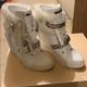 Michael Kors Shoes | Euc Mk White Faux Fur Wedge Sneakers!! | Color: White | Size: 7