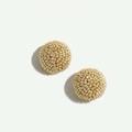 J. Crew Jewelry | J.Crew 3d Beaded Stud Earrings | Color: Gold | Size: Os