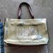 Tory Burch Bags | Authentic Leather Tote Tory Burch Like New | Color: Gold | Size: Os