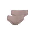 Brasilslip S.OLIVER Gr. 36/38, grau (taupe) Damen Unterhosen Brasil Slips