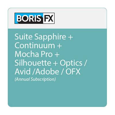 Boris FX Suite of Plug-Ins for Avid/Adobe/OFX (Ann...