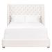 Barclay Queen Bed in LiveSmart Machale-Ivory, Natural Gray Oak - Essentials For Living 7125-1H.LMIVO/NG