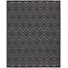 Nourison Indoor/Outdoor 8' x 10' Charcoal/Black Area Rug - Nourison 99446045287