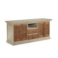 Furniture Classics Avon Solid Wood TV Stand for TVs up to 65" Wood in Brown/Green | 31.5 H x 71 W x 21.5 D in | Wayfair 20-412