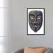 East Urban Home 'Anonymous Mask In Color III' By BIOWORKZ Graphic Art Print on Wrapped Canvas, in Black/Blue/Green | 26 H x 18 W x 1.5 D in | Wayfair