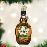 Old World Christmas Maple Syrup Hanging Figurine Ornament Glass in Brown | 4.25 H x 1.75 W x 1 D in | Wayfair 32286