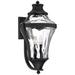 The Great Outdoors Libre 4-Light Black OD Wall Mount