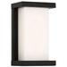 Case 9"H x 5.5"W 1-Light Outdoor Wall Light in Black