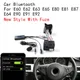 Adaptateur de câble audio AUX avec microphone pour voiture Bluetooth 5.0 compatible avec BMW E60