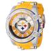 Invicta NFL Pittsburgh Steelers Men's Watch - 52mm Steel Yellow (41965)