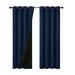 Ebern Designs Bronte-May Polyester Curtain Polyester in Green/Blue/Navy | 96 H x 52 W in | Wayfair 3F93C4101EC54BE9AB88AF3541B57335