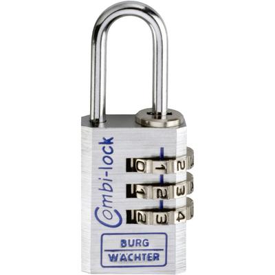 Burg Wachter - burg-wächter Zahlenvorhangschloss Combi Lock 90 Chromo Schlosskörper-B.20mm