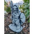 Steinfigur Troll Wichtel Figur Gartenfigur