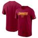 Men's Nike Burgundy Washington Commanders Muscle T-Shirt