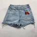 American Eagle Outfitters Shorts | American Eagle Outfitters Women Blue Next Level Stretch Rose Jean Shorts Size 2 | Color: Blue | Size: 2