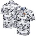 Men's Tommy Bahama Black Oklahoma State Cowboys Tropical Horizons Button-Up Shirt