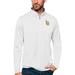 Men's Antigua White Cal State Long Beach The Tribute Quarter-Zip Top