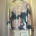 American Eagle Outfitters Tops | American Eagle Tie Dye Crewneck | Color: Blue/Purple | Size: Xs