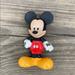 Disney Toys | Disney Mickey Mouse 3” Figure Mattel Pvc | Color: Black/Red | Size: Osb