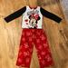 Disney Pajamas | Girls Size 6 Minnie Mouse Pajamas | Color: Red/White | Size: 6g